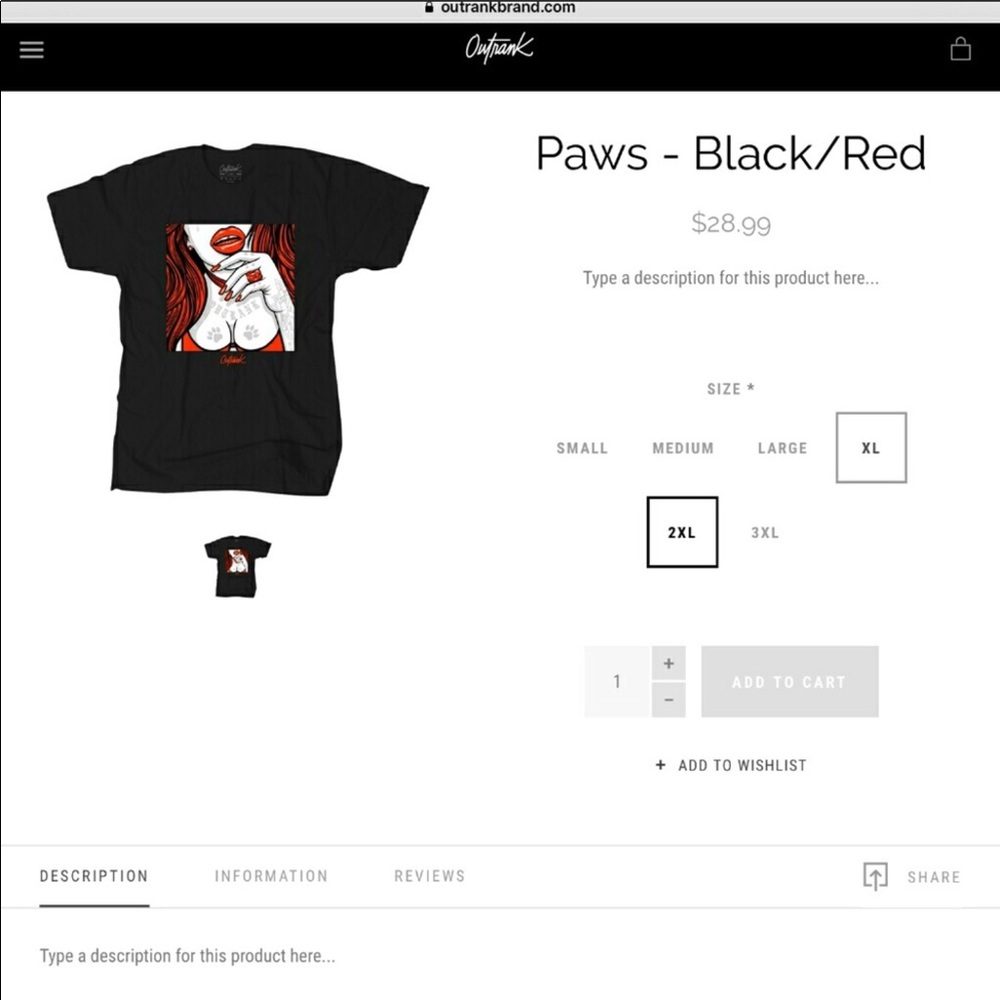 OutRank graphics t-shirt